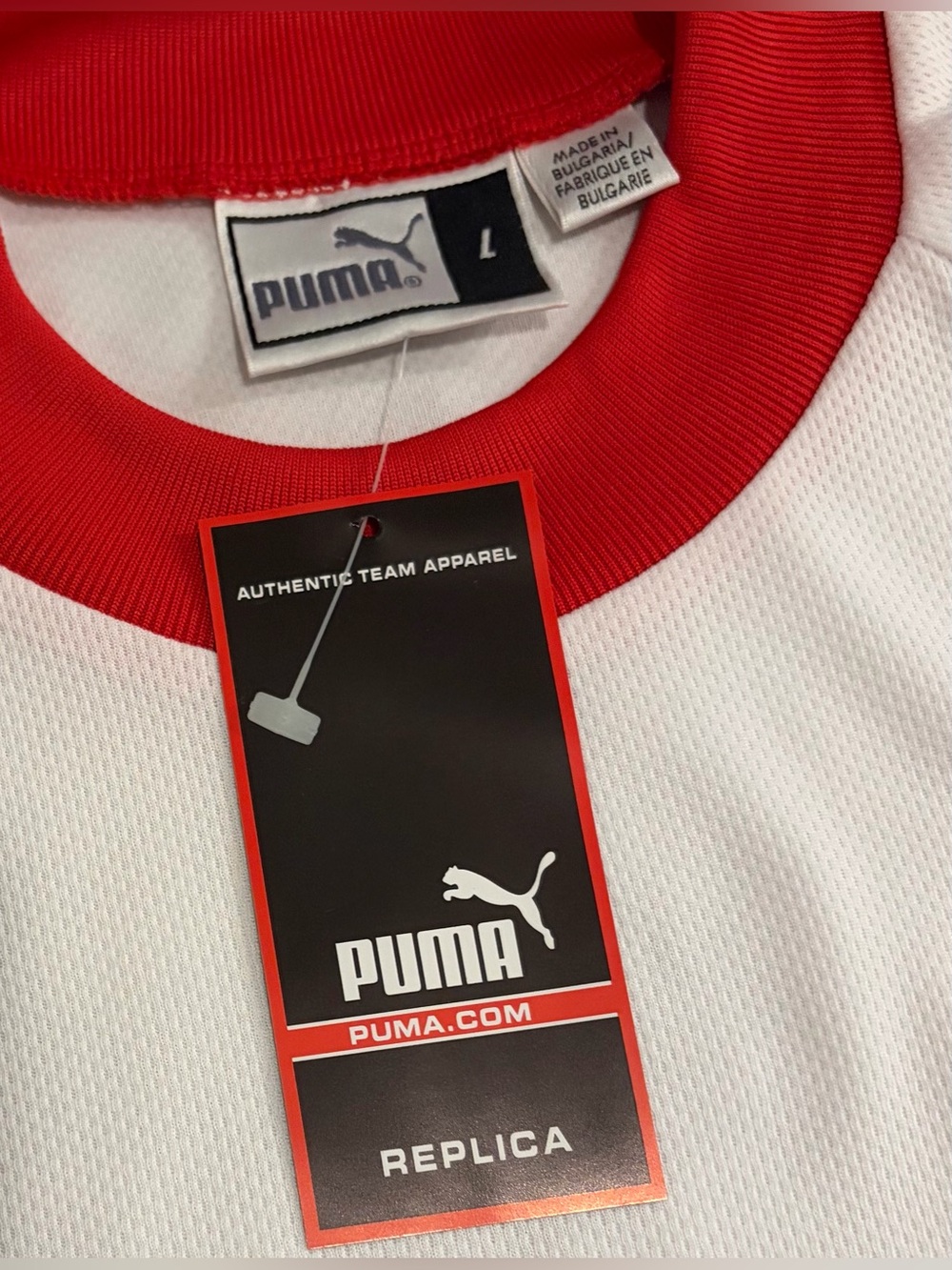 Puma Vintage 2002 Tunisia National Team Soccer 760080 Jersey Men’s Sz: Large - Picture 4 of 8